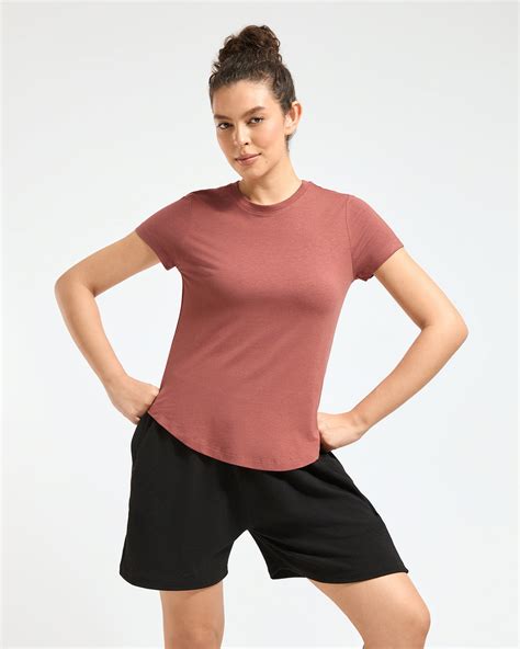 Wellbi's Bamboo Crew & Round Neck T-Shirts for Women`s – WELLBI