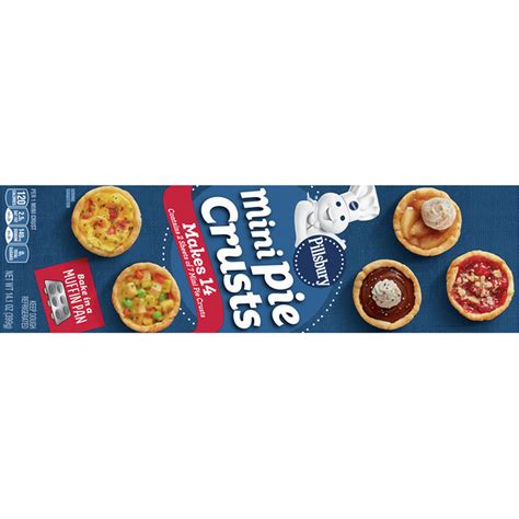 Pillsbury Pie Crusts, Mini (14.1 oz) Delivery or Pickup Near Me - Instacart