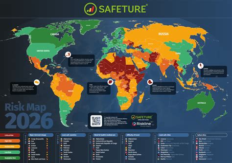 New Risk Map 2026 Reveals the World’s Most Dangerous Destinations — and the Safest Cities ...
