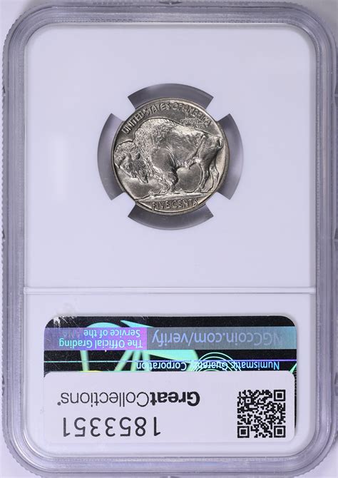 1936 Buffalo Nickel NGC MS-68 (Item 1853351) | GreatCollections Coin ...