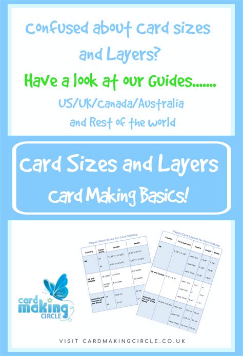 Image result for Card Sizes Chart