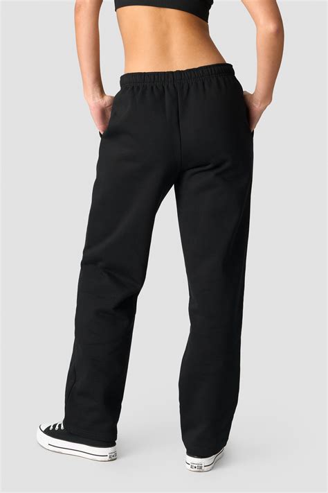 Everyday Straight Leg Sweatpants Black | ICIW