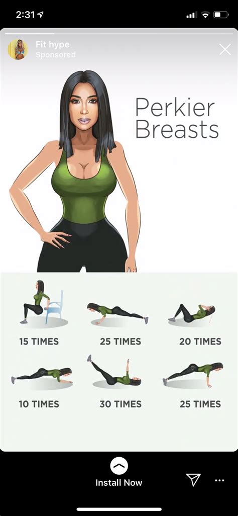 Breast workout