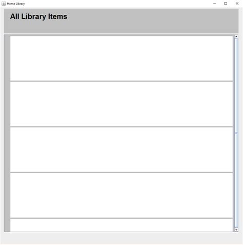 Image result for Java Swing Jlist Scroll Bar