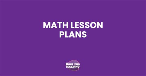 Image result for Have Math Lesson