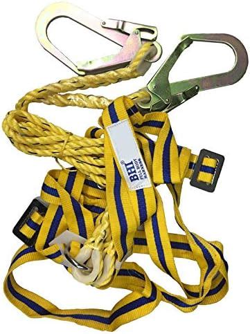 Bellstone Full Body Nylon Harness Double Hook, Standard, Multicolour ...
