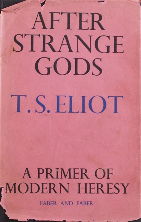 Rare TS Eliot books & manuscripts » T S Eliot Society