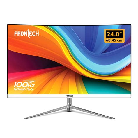 FRONTECH Ultima Series 24 Inch Curved LED Monitor| Refresh Rate 100Hz ...