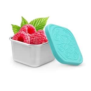 Buy BYKOINE 304 Stainless Steel Small Food Storage Container with ...