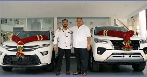 Dad And Son Take Delivery Of Toyota Fortuner And HyRyder On Same Day ...