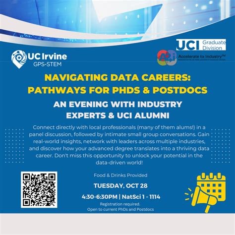 Navigating Data Careers: Pathways for PhDs & Postdocs | GPS-STEM at UC Irvine