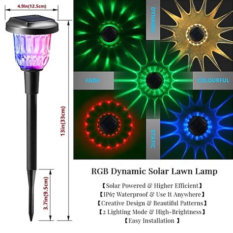 Image result for Color Changing Solar Path Lights