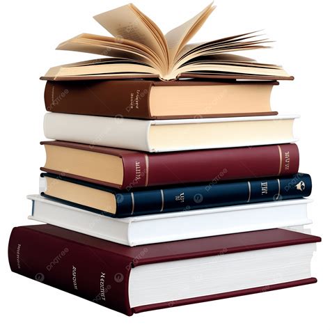High Quality Book Stack For Learning Enthusiasts, Book Stack, Open Book ...