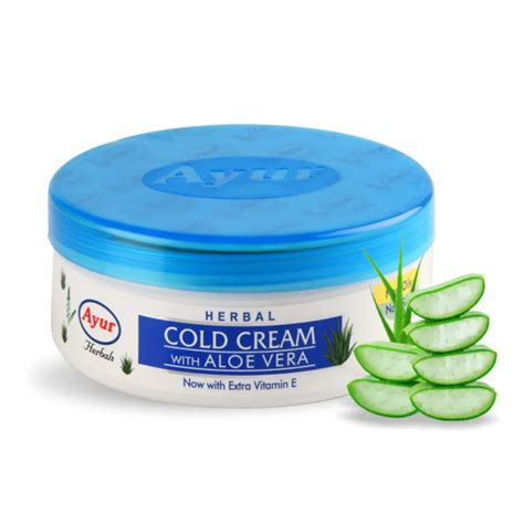 Herbal Cold Cream With Aloe Vera – Ayur Herbals