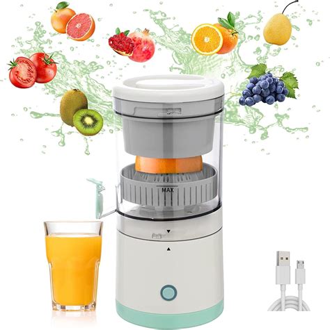 Electric Juicer，Portable Citrus Juicer Electric Orange Squeezer Lemon ...