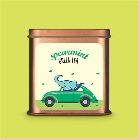 Tea Trunk Spearmint Green Tea | Calming Tea For Relaxation - Loose ...