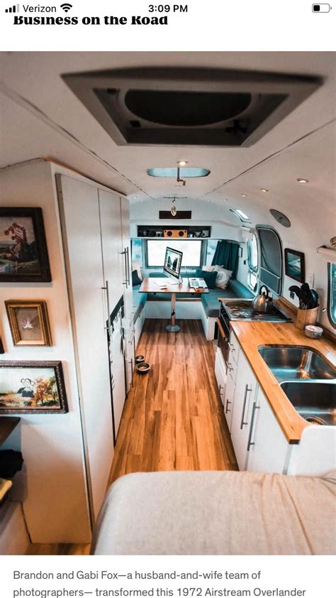 Vintage airstream renovation creating an airstream floor plan – Artofit