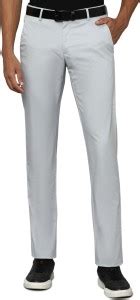 Allen Solly Regular Fit Men Grey Trousers - Buy Allen Solly Regular Fit ...