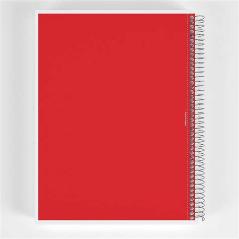 E-Clips USA 3-Subject Spiral Notebook - Assorted Colors, Wide-Ruled ...