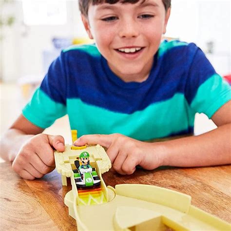 Hot Wheels Mario Kart Thwomp Ruins Track - Hot Wheels veddeløpsbaner ...