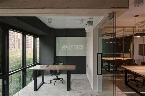 公寓loft办公室装修设计效果图_岚禾办公室设计