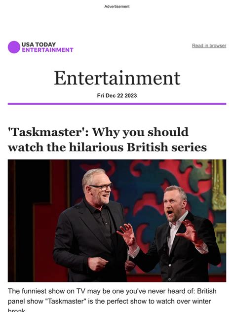 Image result for Taskmaster Series
