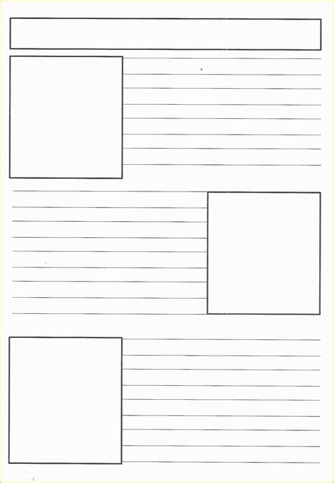 Free Printable Newspaper Templates for Students Of Blank Newspaper ...