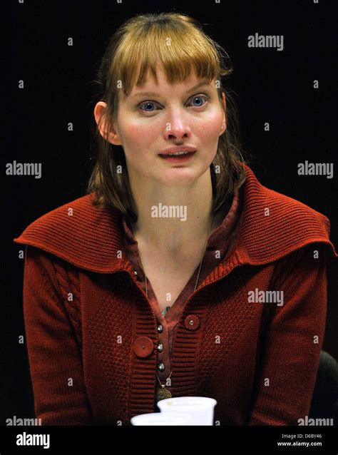 Norwegian actress Julia Bache-Wiig poses during a photo opportunity ...