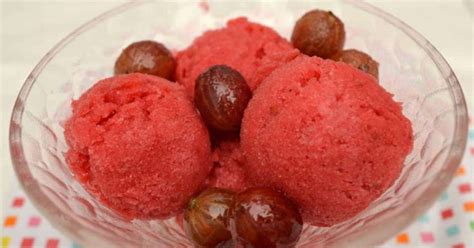 sorbet framboise sans sorbetière sans sucre