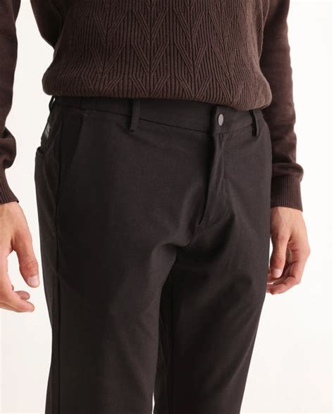 Buy Travel-24 - Maroon 8-Way Stretch Trousers| Rare Rabbit