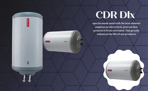 Buy Racold Cdr Dlx 10Lt Horizontal, Wall Mounting, White-Grey Online at ...