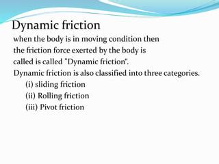 Dynamic Friction 的图像结果