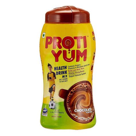 Buy Proti Yum Chocolate Flavour Powder, 200 gm | 19 Minutes Delivery ...