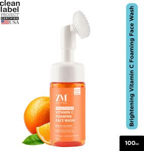 ZM Zayn & Myza Vitamin C Foaming , Brightens Skin, All Skin Types Face ...