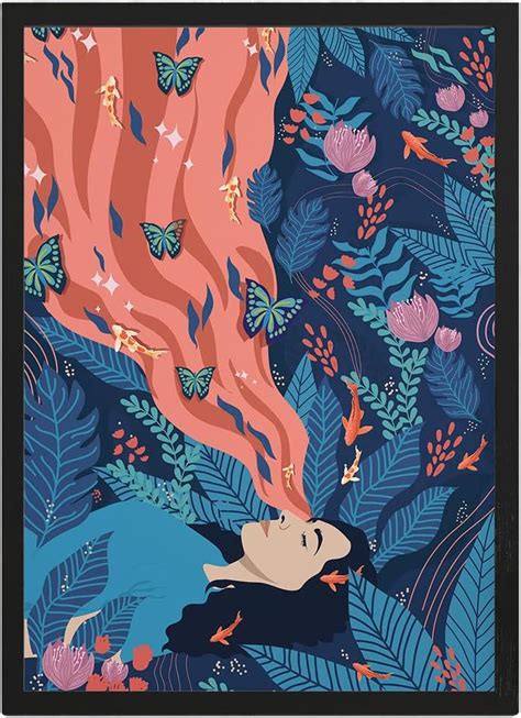 THE ARTASTIC Wooden Framed Dancing Girl Painting for Cafe, Restaurant ...