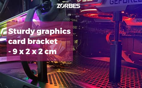 Amazon.in: Buy ZORBES® Graphics Card Bracket, Aluminum Alloy Graphics ...