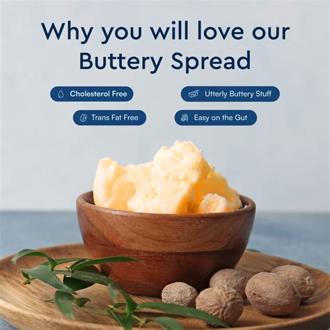 Plant-based buttery spread - 200 gm | Zero cholesterol, zero trans fat ...