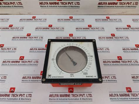 Leybold-heraeus Diavac-k Vacuum Gauge – Aeliya Marine Tech