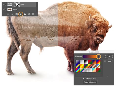 Make a double exposure