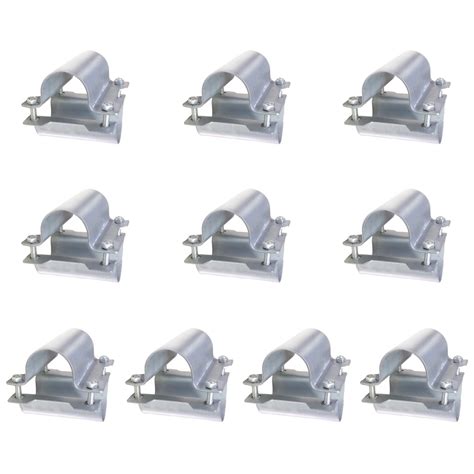 DSBGKJI 20 Pcs/10 Pairs Greenhouse Cross Grid Pipe Connector Clamps ...