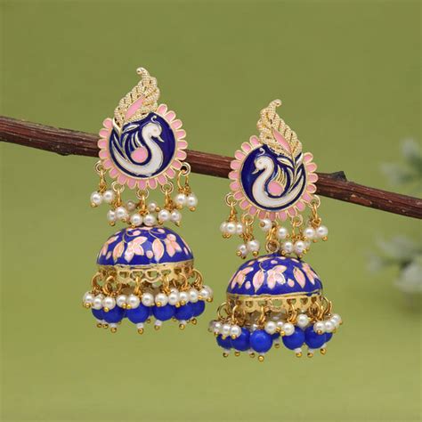 Wholesale Meenakari Earrings | Buy Meenakari Earrings Online