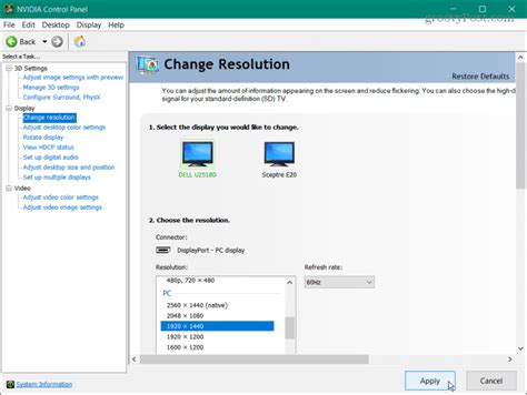 Image result for How to Check PC Resolution