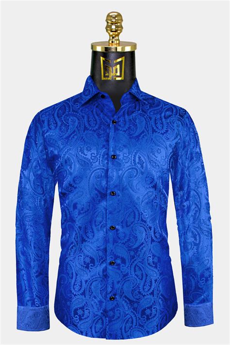 Royal Blue Dress Shirts