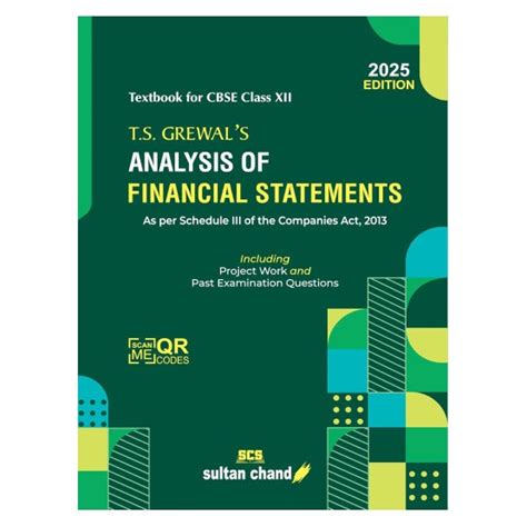 T.S. Grewals Analysis of Financial Statements | T.S. Grewal | For Class ...