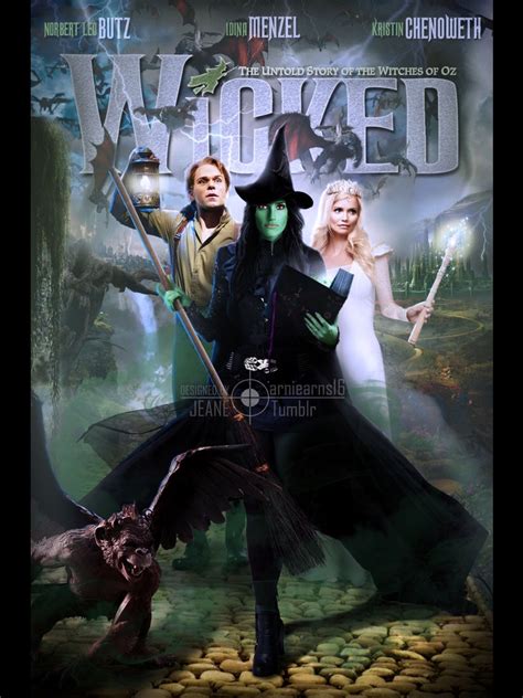 Wicked Broadway Poster - Minimalist Poster Store