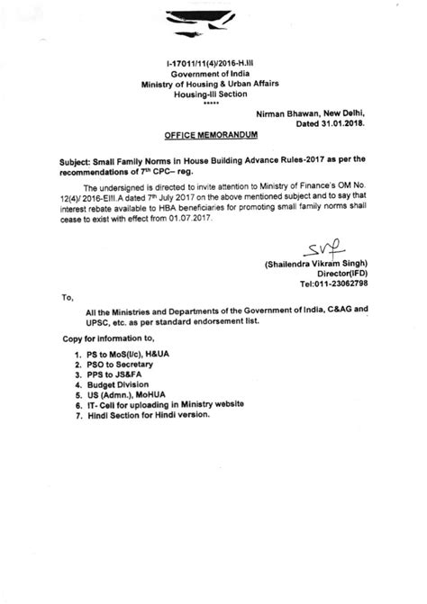 House Building Advance Rules (HBA) -DOP