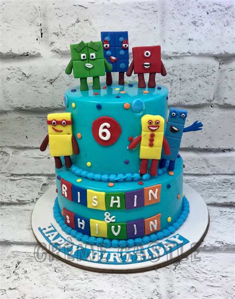 Numberblocks Cake - Creme Castle