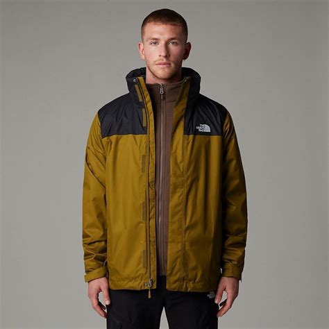 THE NORTH FACE Evolve II 3 in 1 Erkek Mont Haki - fiyat, nalburdavar