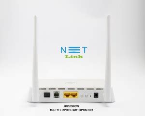 NETLINK XPON ONT with 2 Antenna (1 GE+WiFi 5+1 FE+ONT) (HG323RGW) (Dual ...