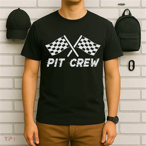 Pit Crew Costume For Race Car Parties T-Shirt | TeeShirtPalace